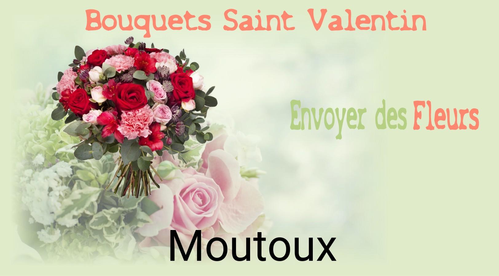 Roses de Saint-Valentin livrées à Moutoux