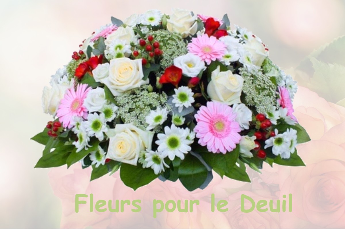 fleurs deuil MOUTOUX